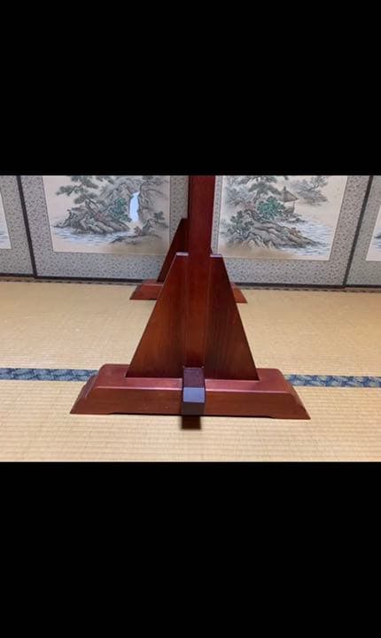 刺繍の絵/衝立 旅館 和風インテリア 家具 古民家