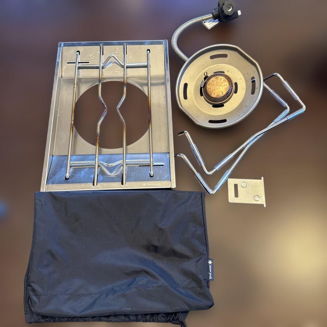 スノーピーク　フラットバーナー　 peak 一回のみ使用