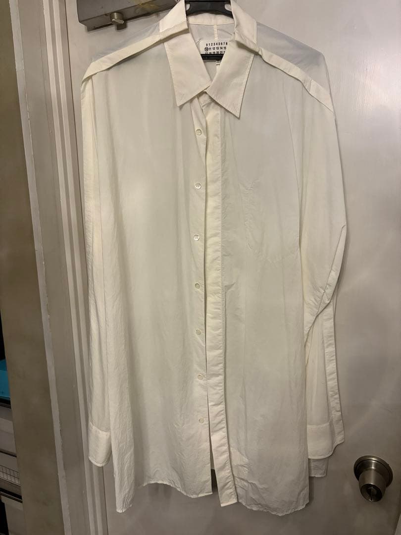 Maison Margiela オーバーサイズ シャツ ホワイト