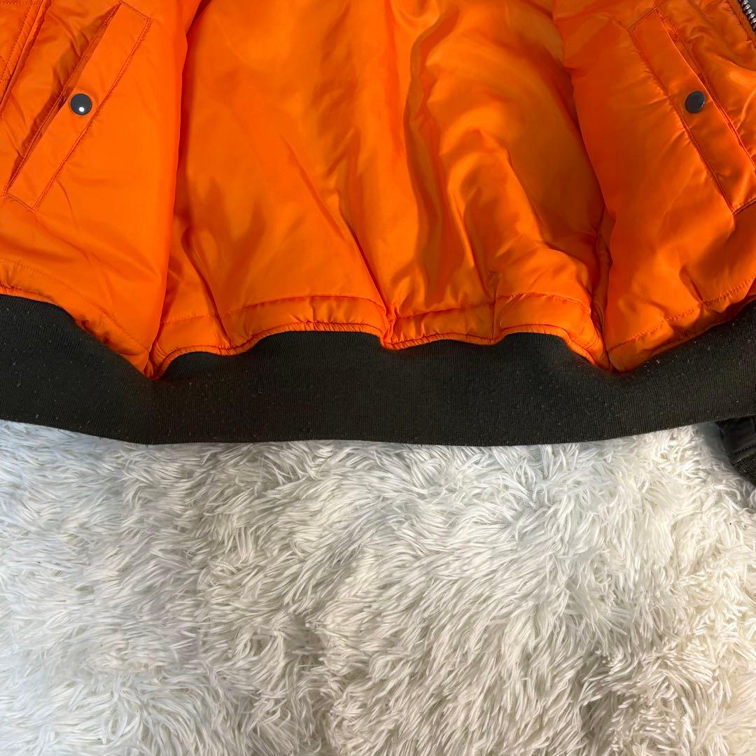 ALPHA アルファインダストリーズ　MA-1 フライトジャケット　リバーシブル