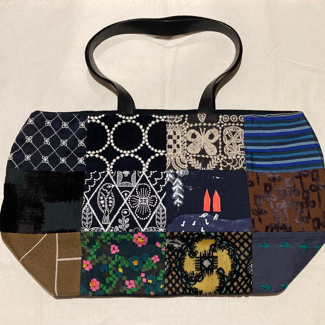 ミナペルホネン　ピースバッグ　ワンマイルバッグ　タンバリン　シンフォニー