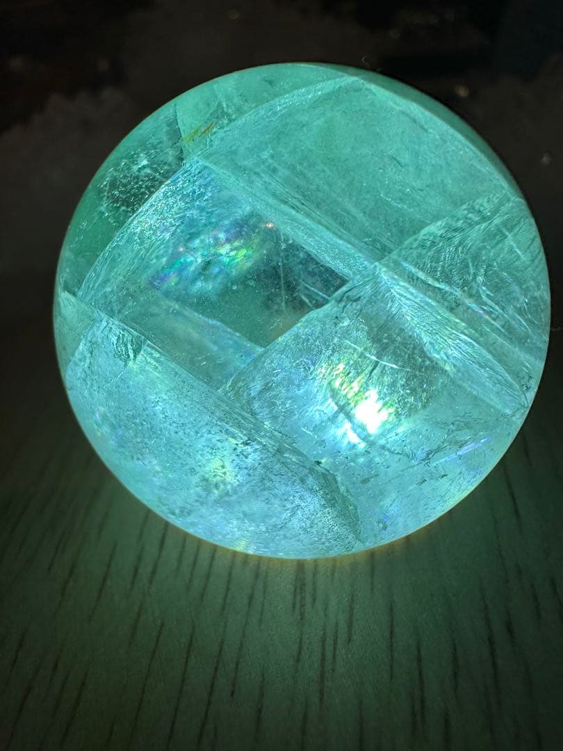 グリーンフローライト♡⃛蛍石 スフィア