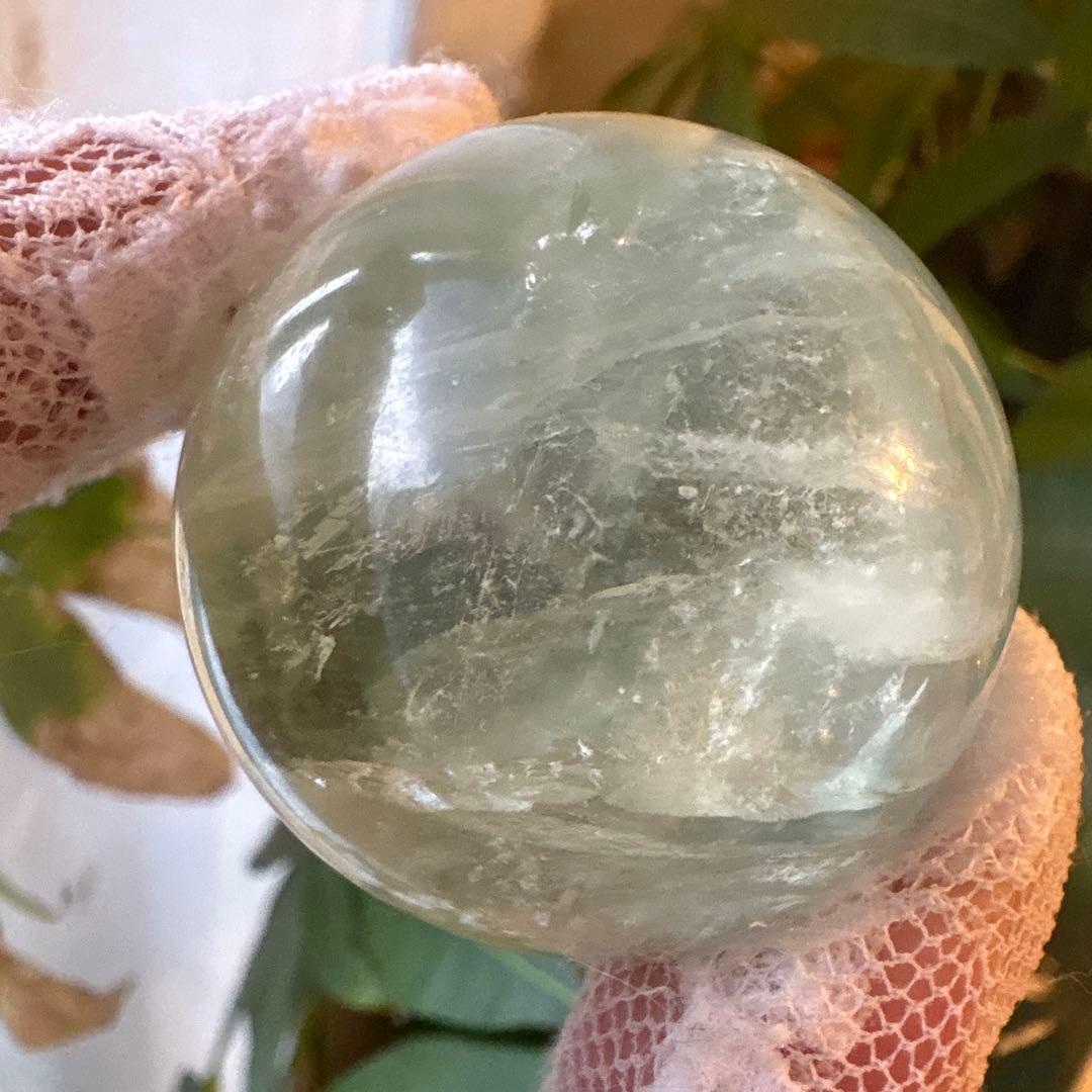 グリーンフローライト♡⃛蛍石 スフィア