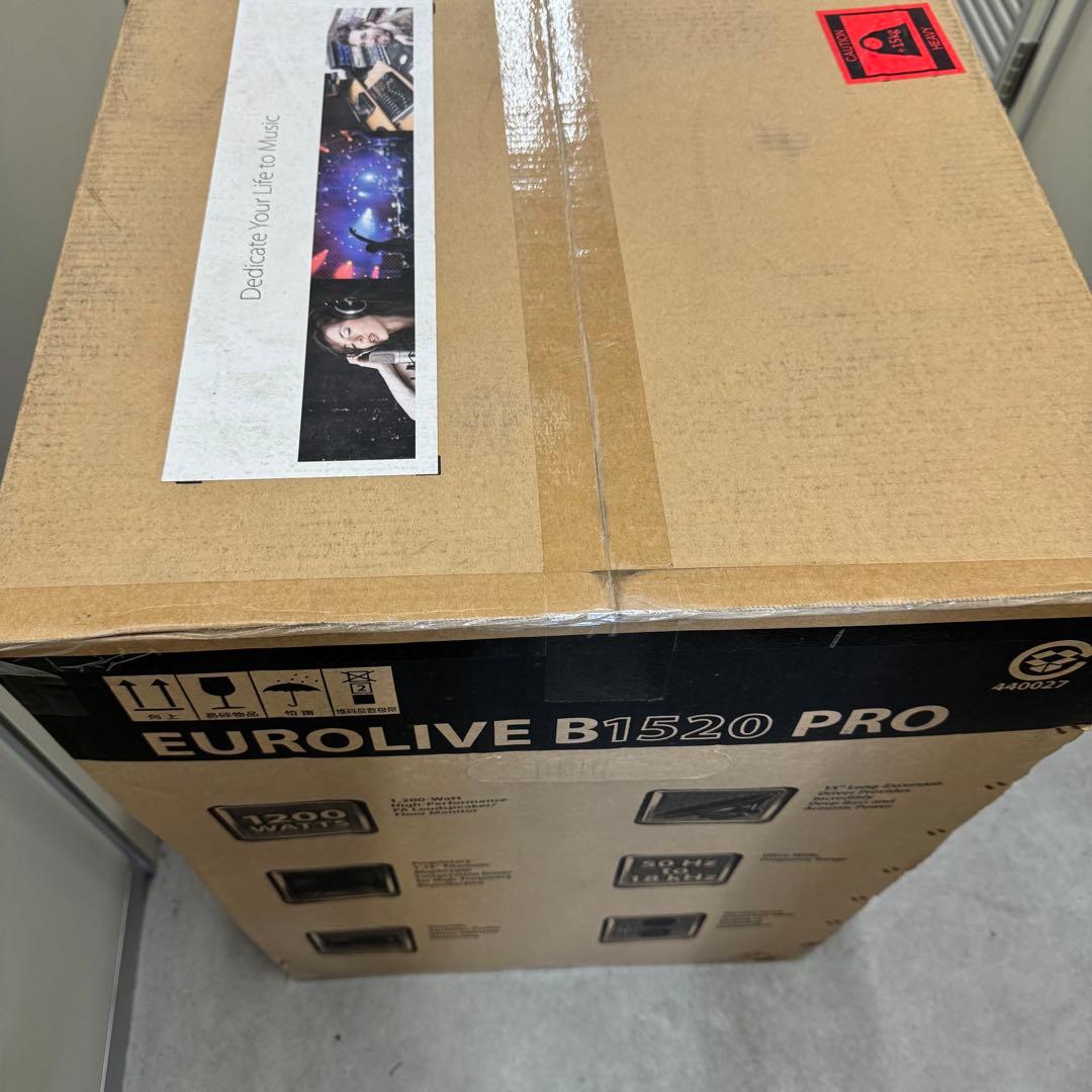 新品未開封！BEHRINGER B1520 PRO EUROLIVE PRO
