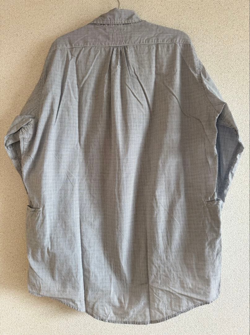 ◆美品◆SASSAFRAS / Wheel Barrow Shirt オックス