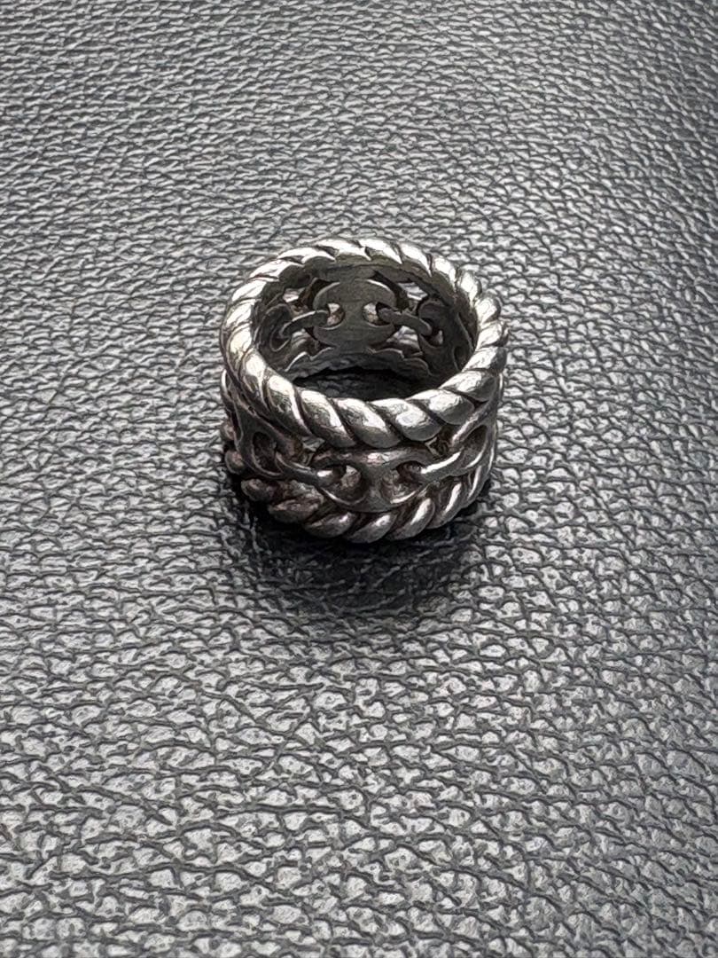 アクセサリー OLD GUCCI Marina Chain Ring Silver 925