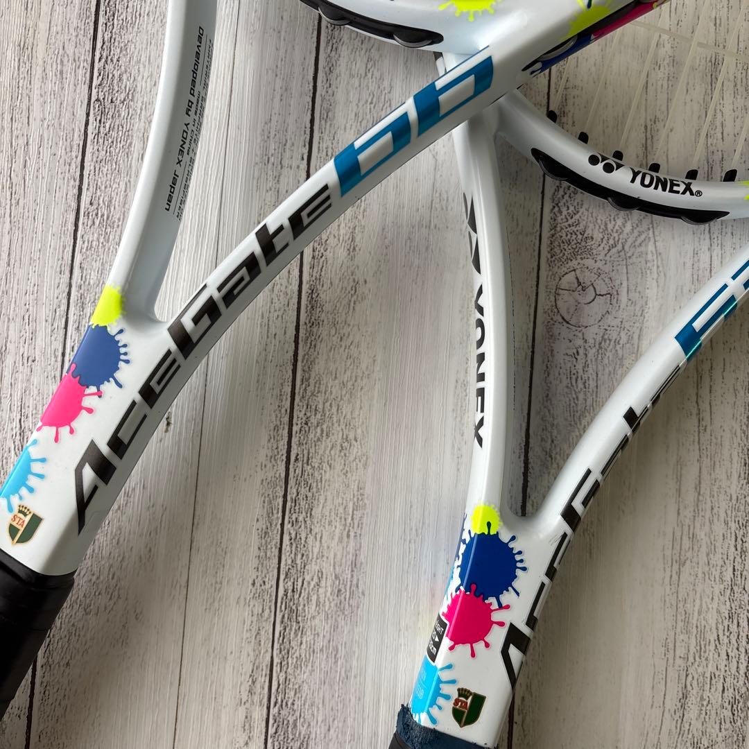 YONEX AceGate 66 63 ラケット 2本セット 軟式　ソフトテニス