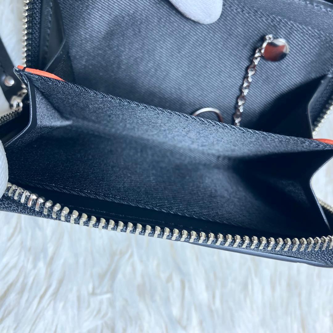 【未使用】ポーター ケース 総柄 ラウンドジップ