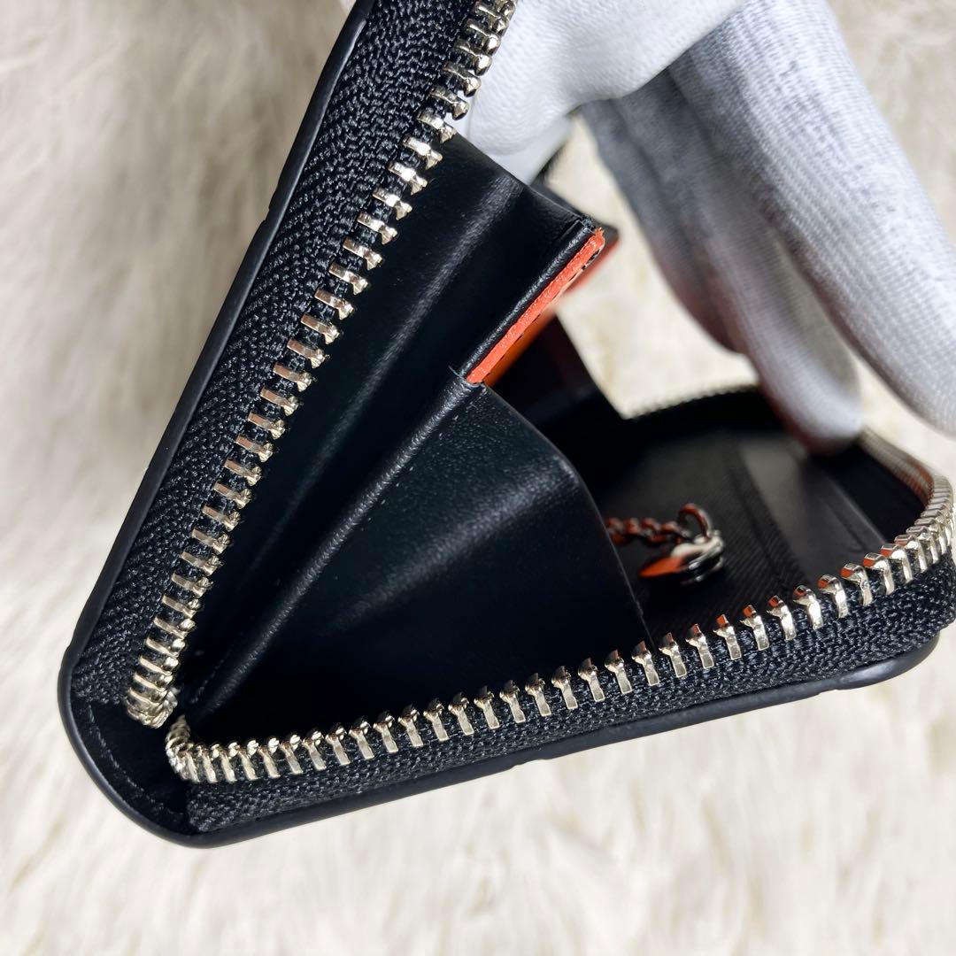 【未使用】ポーター ケース 総柄 ラウンドジップ