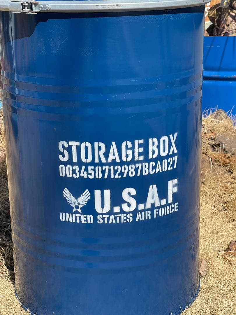 ❤️❤️❤️ドラム缶　ドライガーデン　サビサビガーデン 100L 002