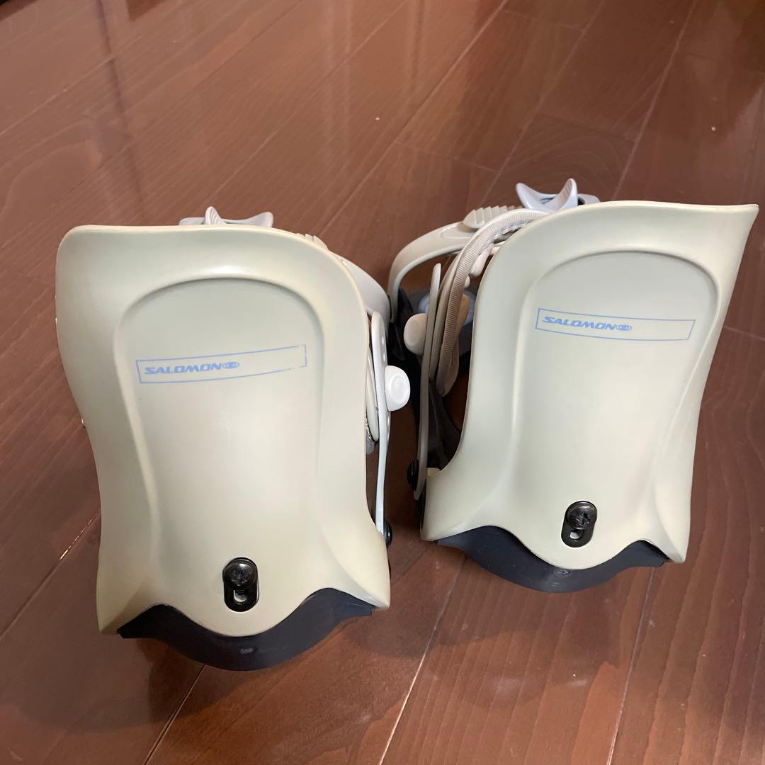 SALOMON スノーボードビンディング ベージュ