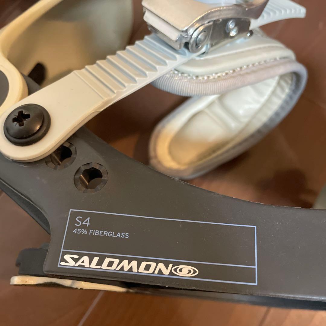 SALOMON スノーボードビンディング ベージュ