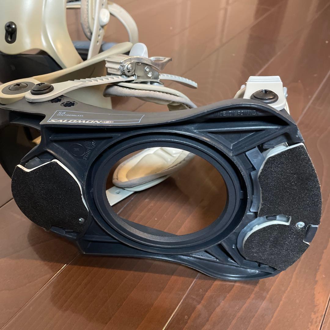 SALOMON スノーボードビンディング ベージュ