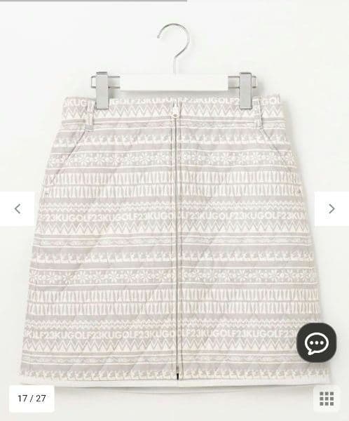 23区⛳【防寒 】リバーシブル スカート