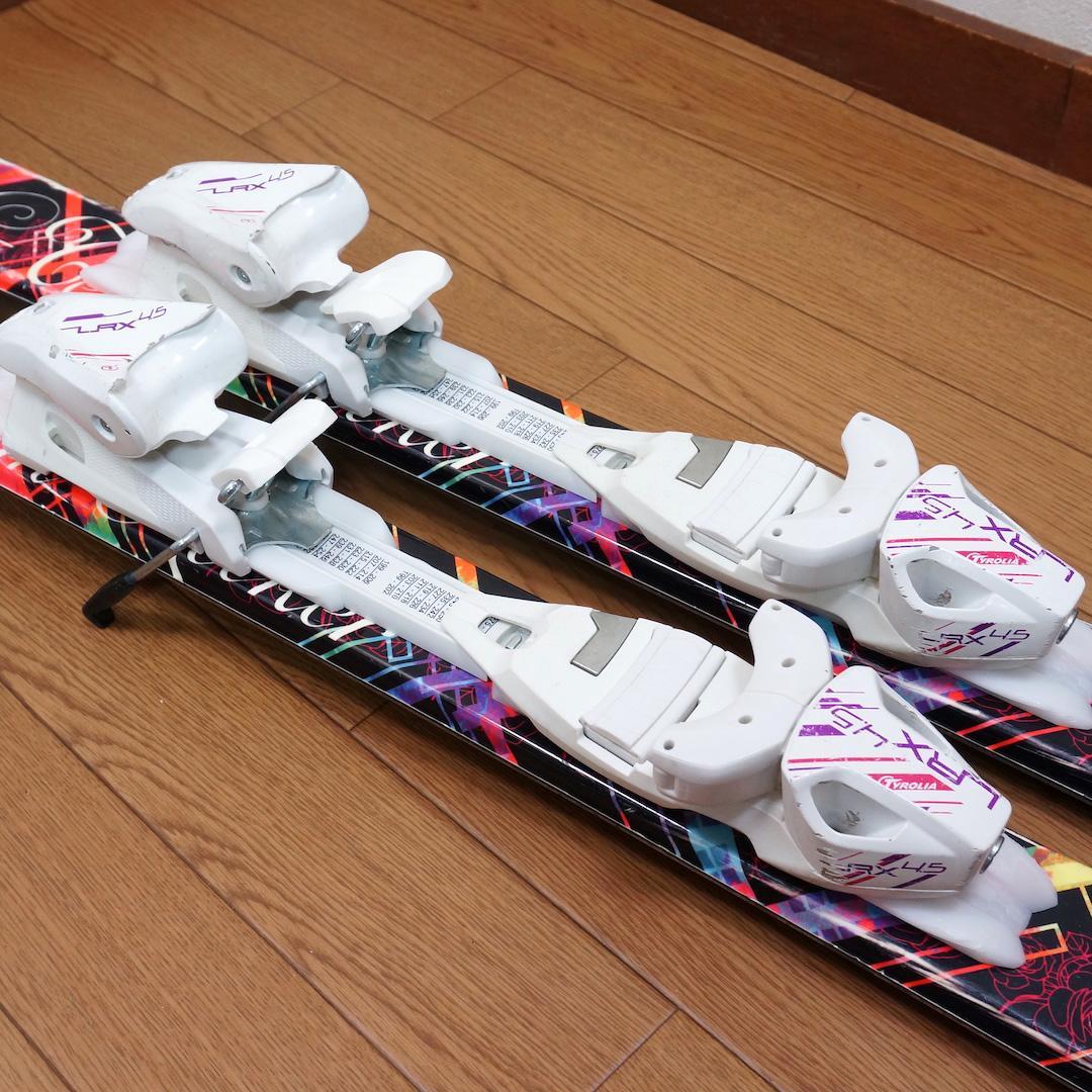 メンテ済 120cm 靴21cm HART スキーセット