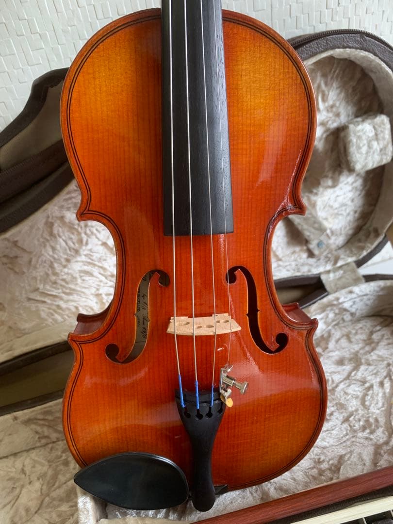 SUZUKI バイオリン 虎杢 No360 1/8 1978 弓 SHIMORA