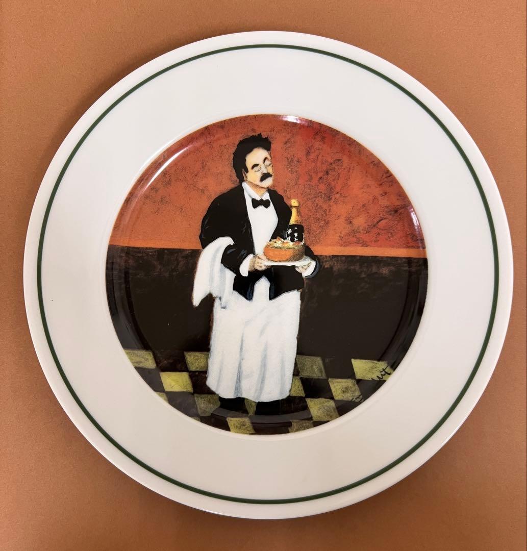 ウィリアムズソノマ プレート 6枚 日本製 ソムリエ柄 未使用 食器