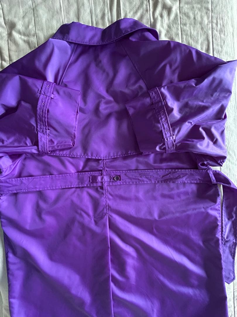 beautiful people ナイロンツイル ステンカラーコート 34美品