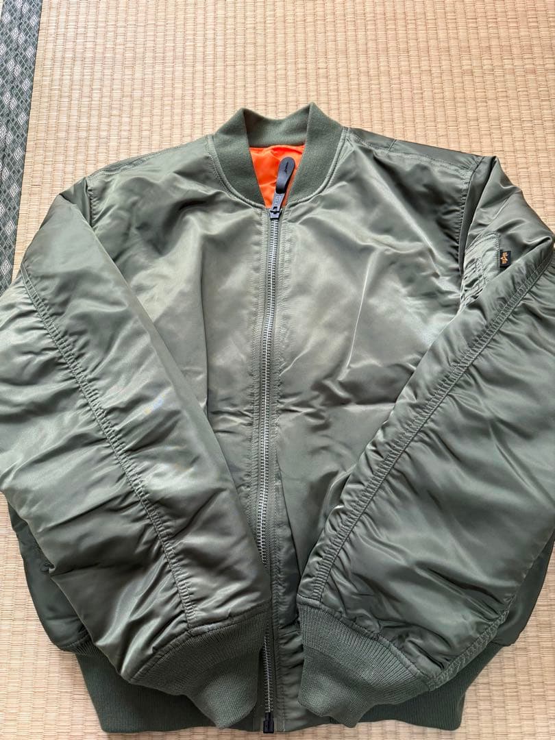 アルファ MA-1フライトジャケット グリーン