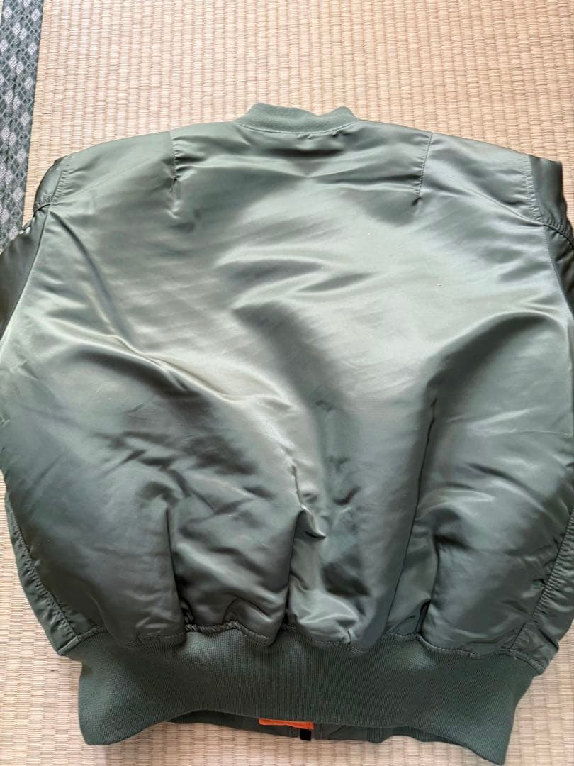 アルファ MA-1フライトジャケット グリーン