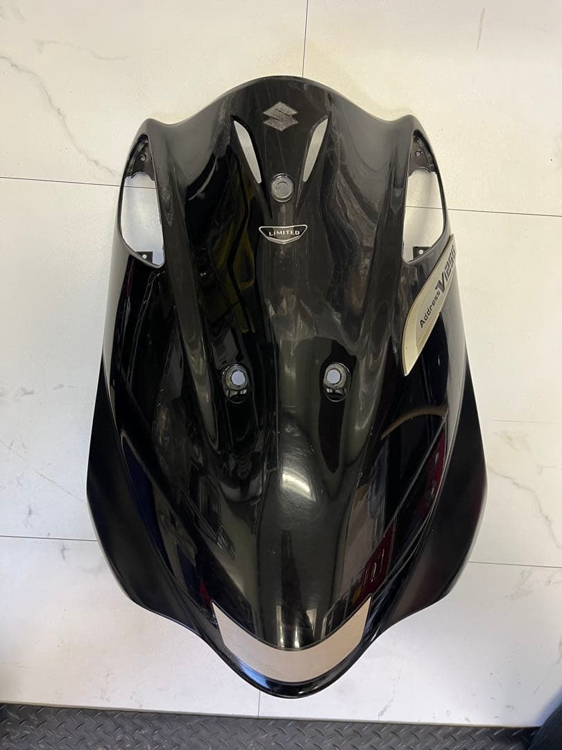 スズキ　アドレス V125 G カウル3点セット　ブラック