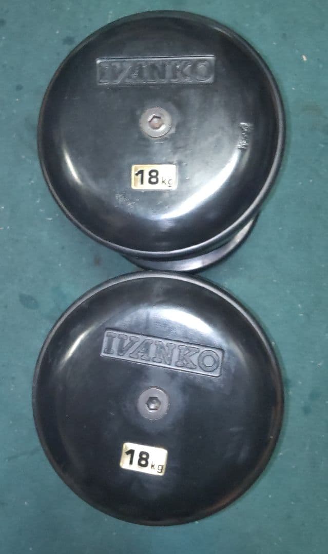IVANKO SDKR ダンベル 1個 18kg 回転式①