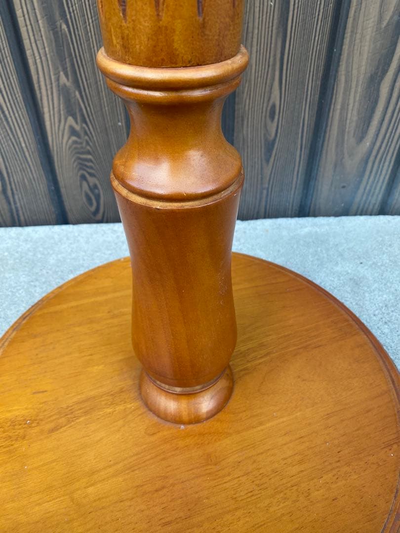 木製コートラック　ポールハンガー