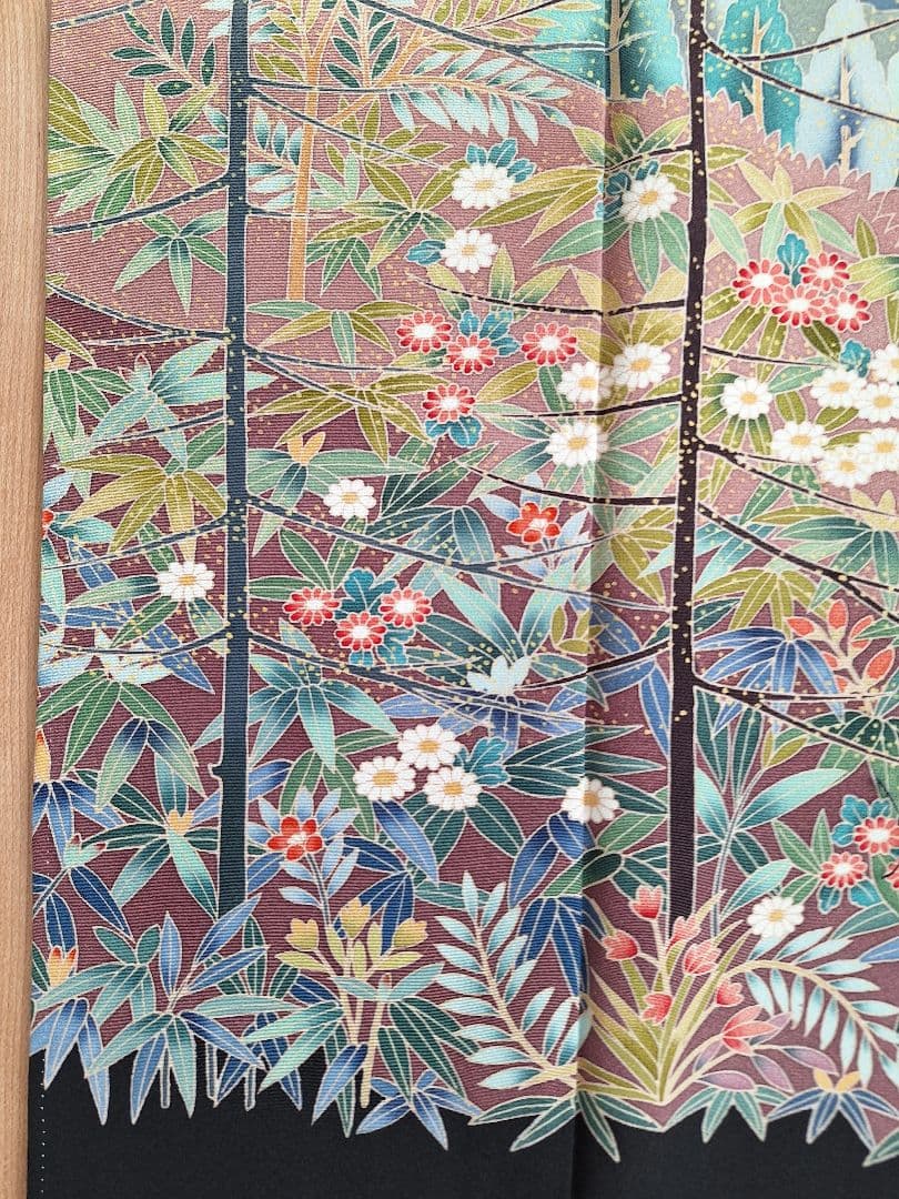 着物リメイクワンピース3701