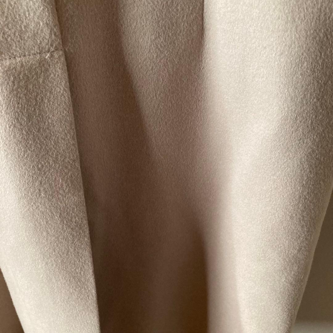 ポールカ＊上質カシミヤアンゴラウールコート＊ミルクベージュ