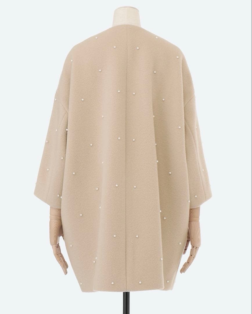 Tsuru by Mariko Oikawa パール コート トープ