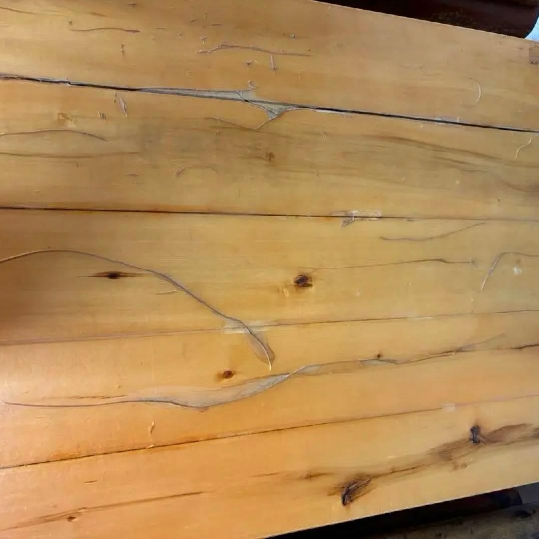 21日までの出品　丸太　ダイニングテーブル