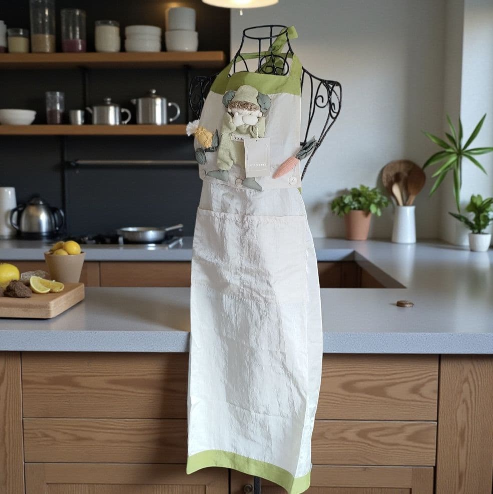 【新品未使用】Potechino さえら エプロン