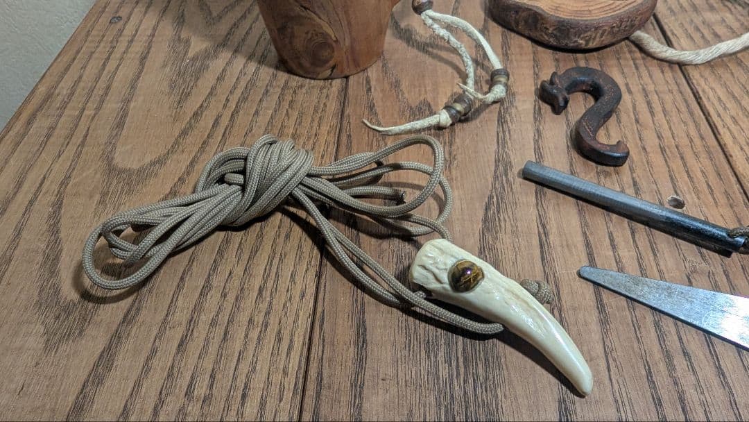 ソロキャンプ道具　ブッシュクラフトスタイル