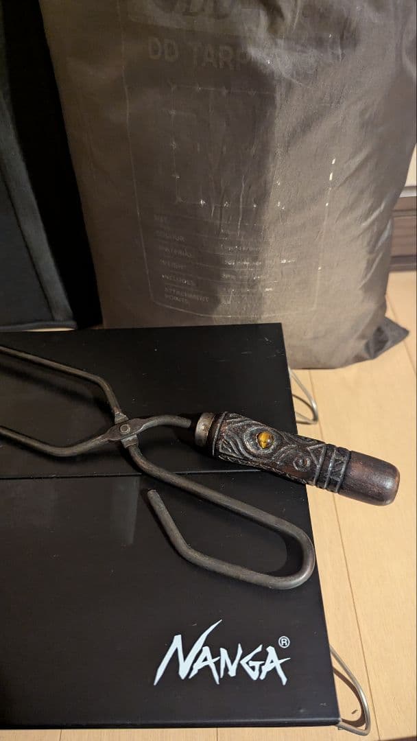 ソロキャンプ道具　ブッシュクラフトスタイル