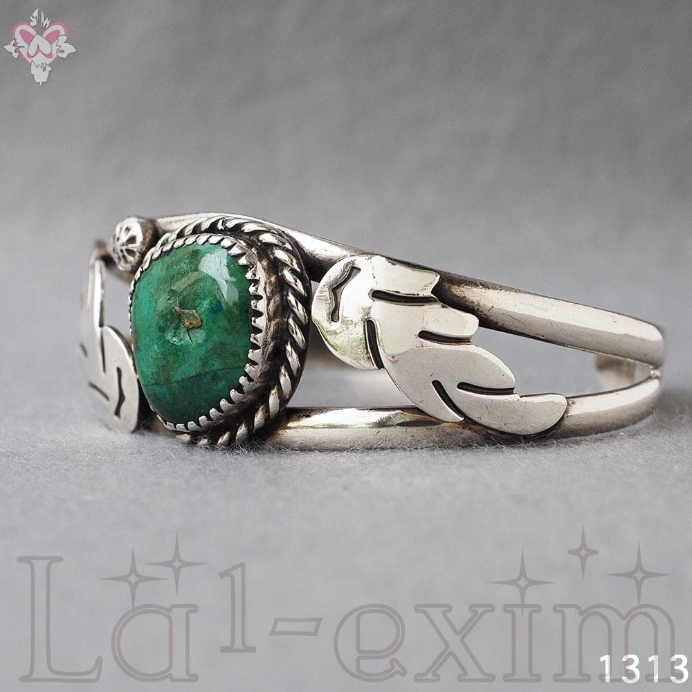 大粒 ナゲット ターコイズ インディアンジュエリー ナバホ族 シルバー バングル