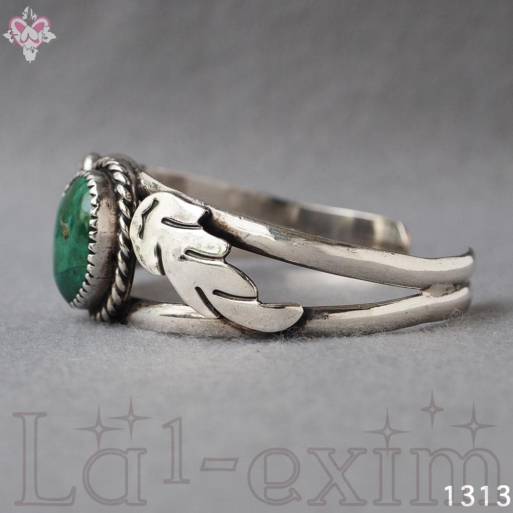 大粒 ナゲット ターコイズ インディアンジュエリー ナバホ族 シルバー バングル