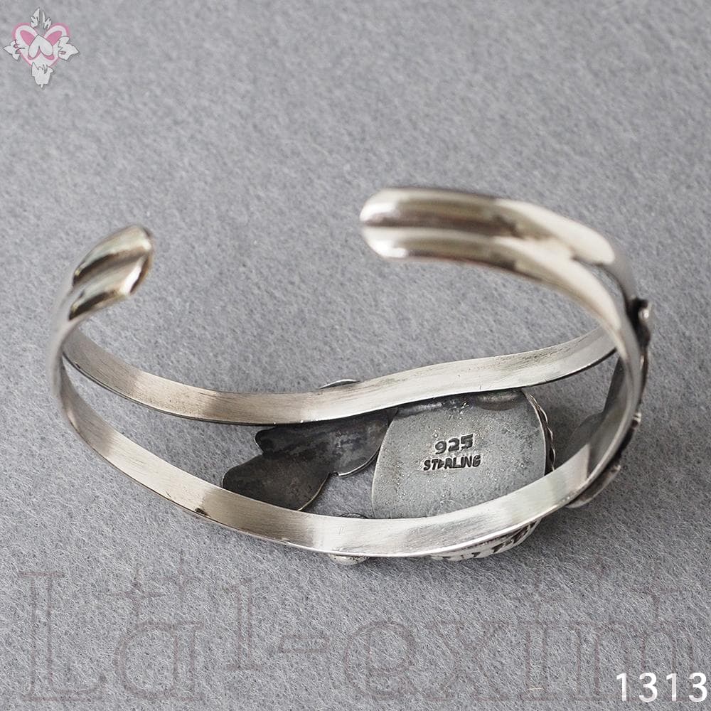 大粒 ナゲット ターコイズ インディアンジュエリー ナバホ族 シルバー バングル