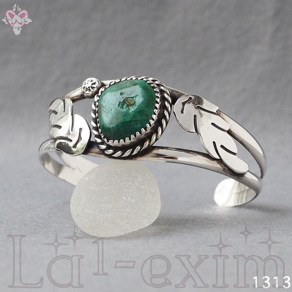 大粒 ナゲット ターコイズ インディアンジュエリー ナバホ族 シルバー バングル