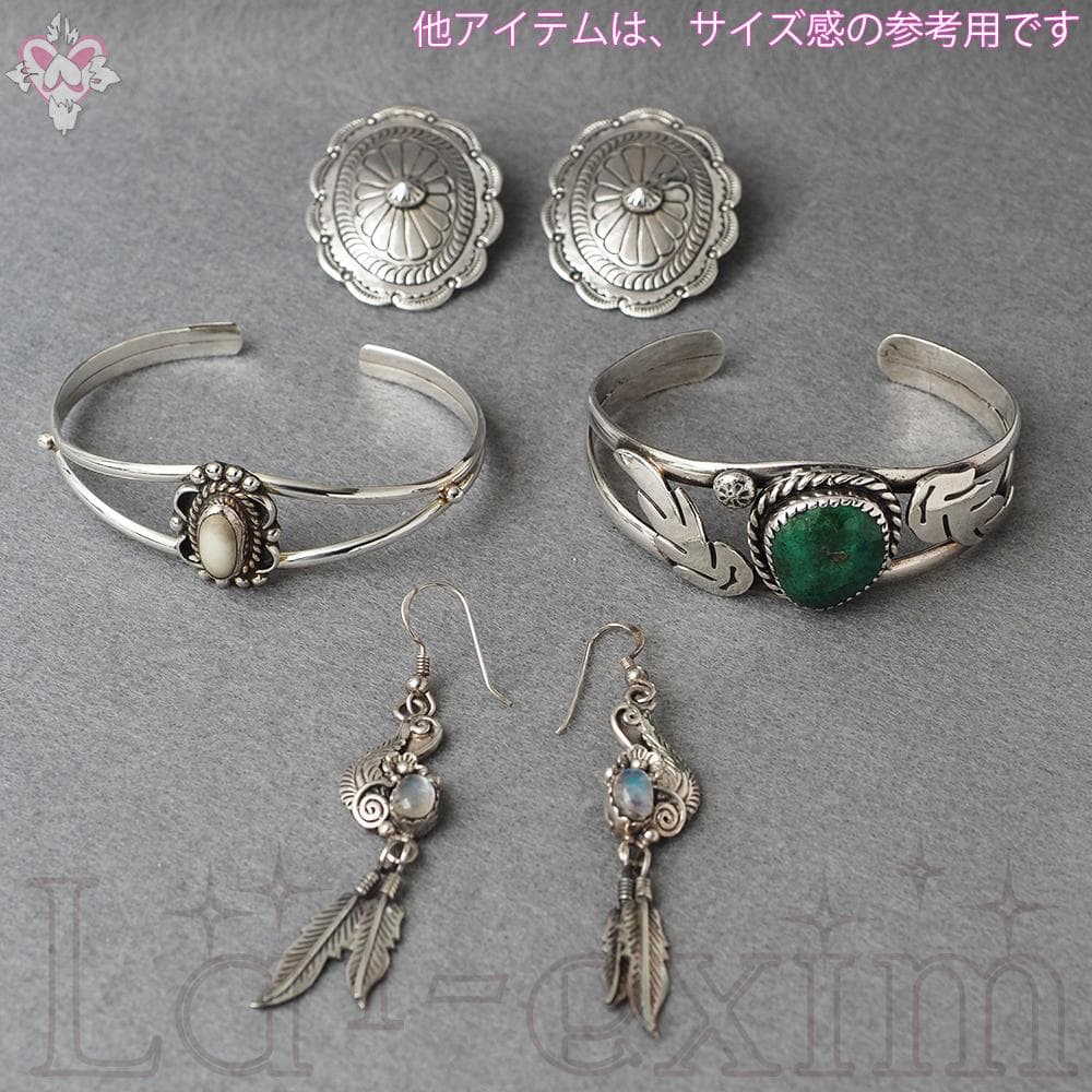 大粒 ナゲット ターコイズ インディアンジュエリー ナバホ族 シルバー バングル