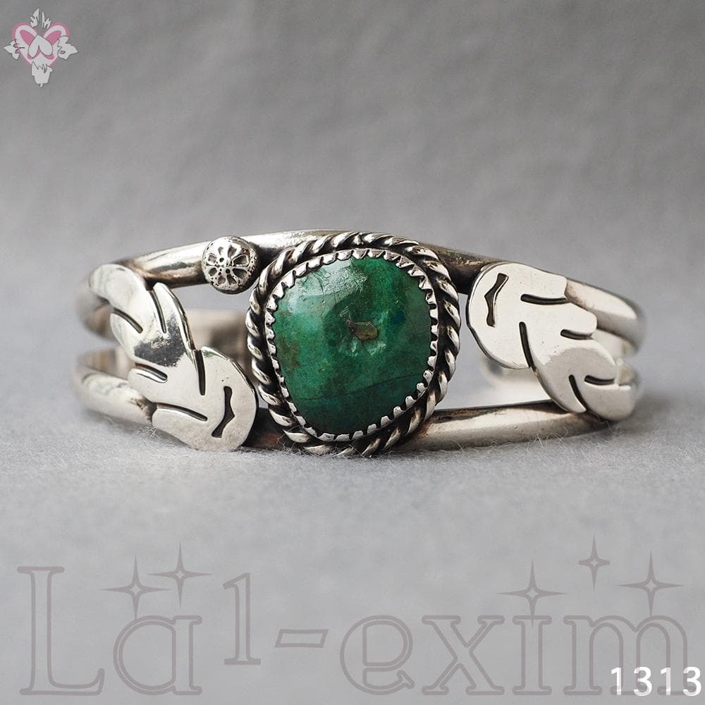 大粒 ナゲット ターコイズ インディアンジュエリー ナバホ族 シルバー バングル