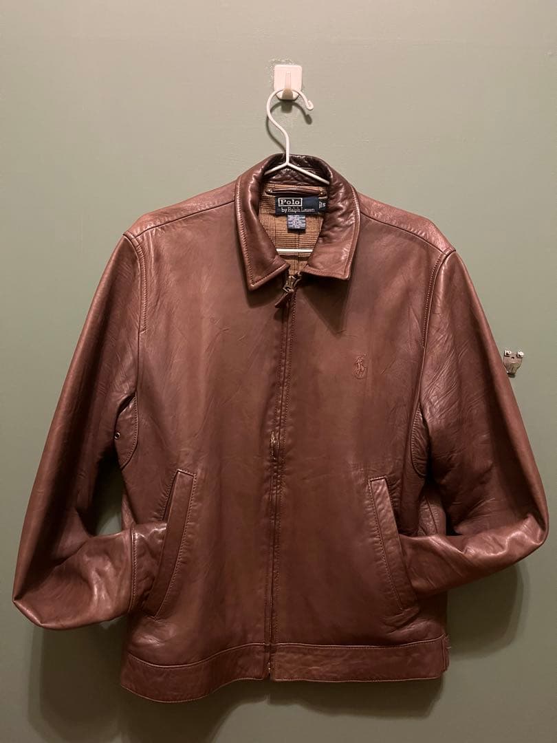 ジャケット・アウター 90's Polo by Ralph Lauren Leather