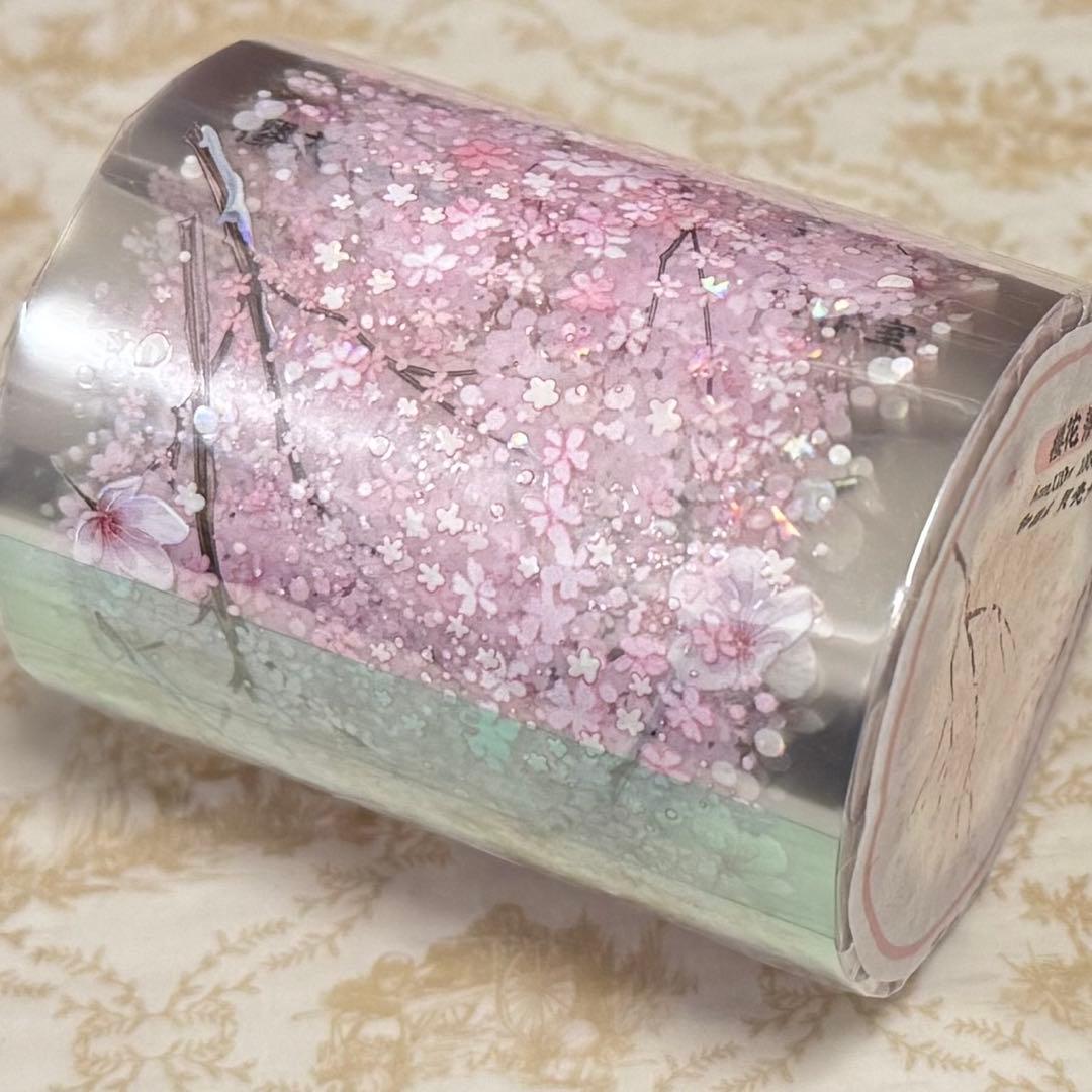 海外 PETテープ マスキングテープ 桜