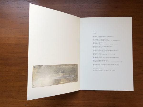 ０２年 原美術館 にて購入★ヴィンセント ギャロ 江國香織 額付 ミニ ポスター