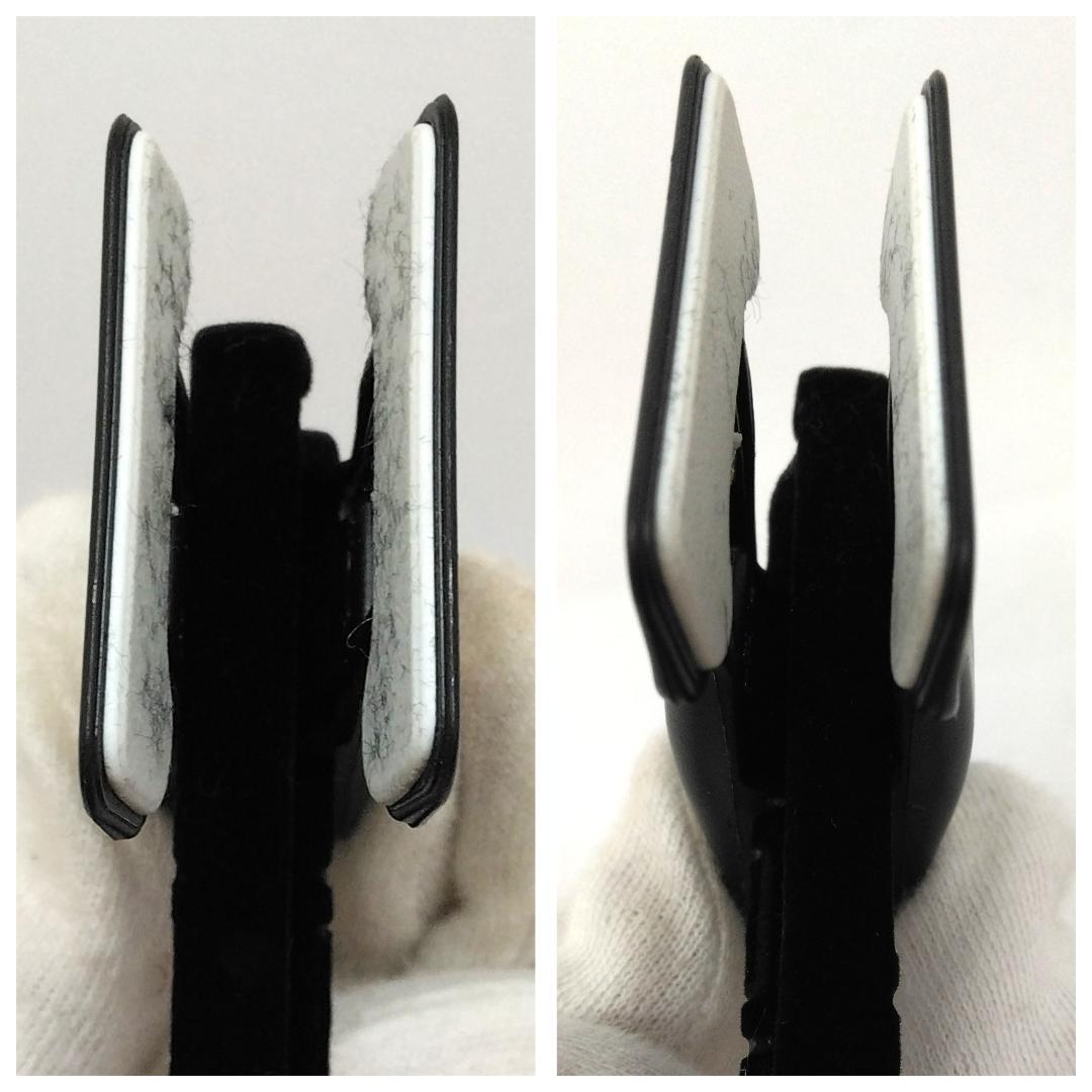 シャネル ハンガー ベルベット ノワール 8本セット 中古品 (56016)