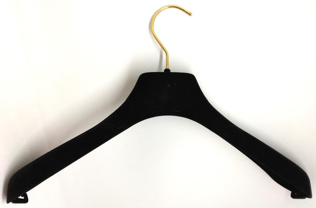 シャネル ハンガー ベルベット ノワール 8本セット 中古品 (56016)