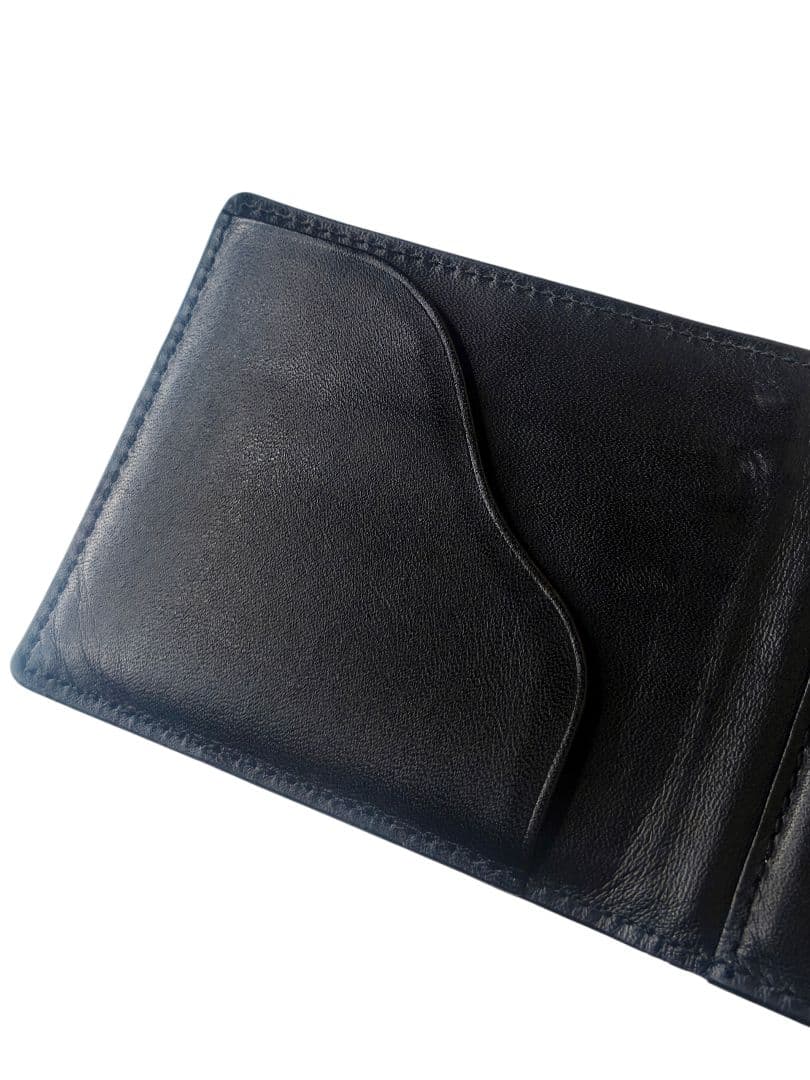 PELLE MORBIDA 黒 二つ折り財布 バルカ