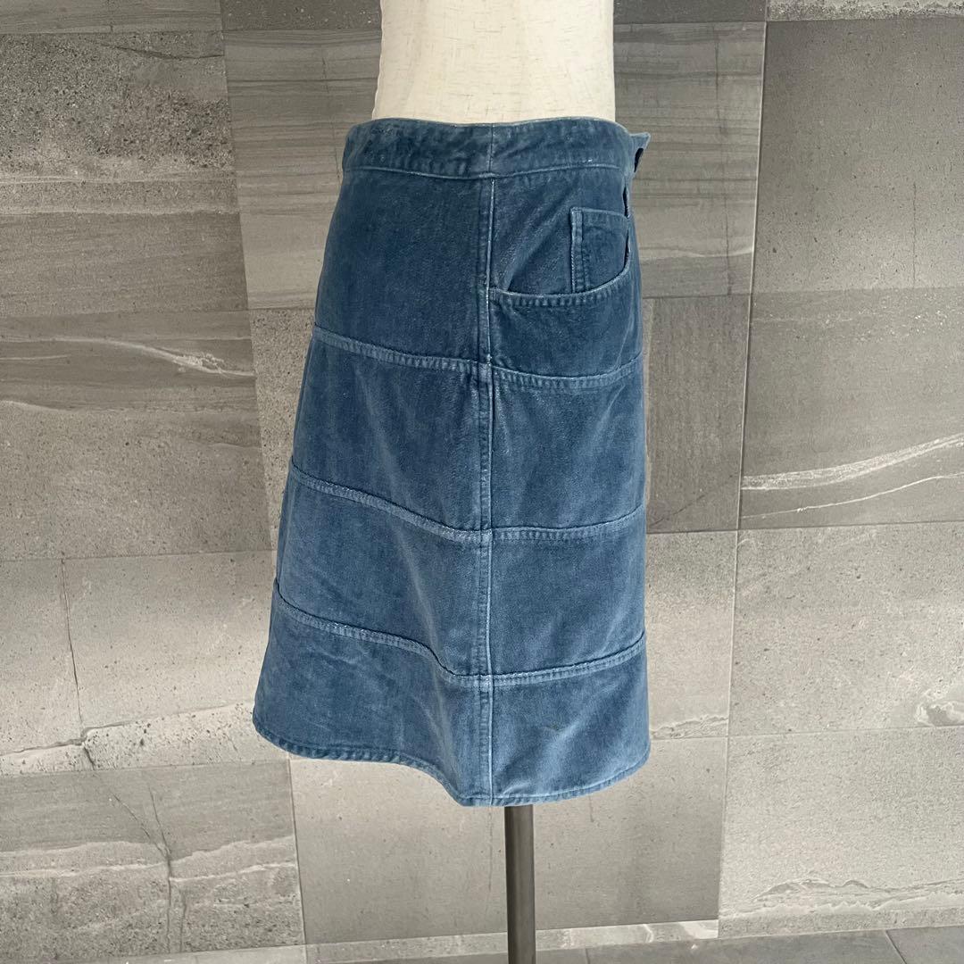 CHANEL シャネル　ベロア　スカート