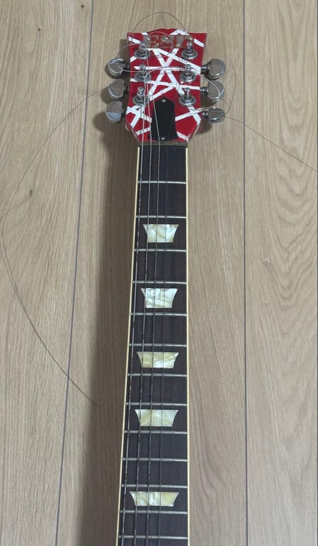 え*む様 【ジャンク品】 ESP エレキギター EVH風GROVER