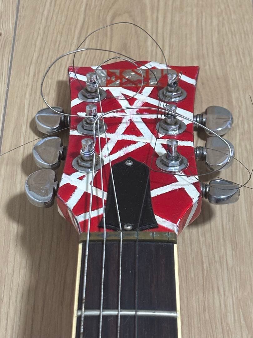 え*む様 【ジャンク品】 ESP エレキギター EVH風GROVER