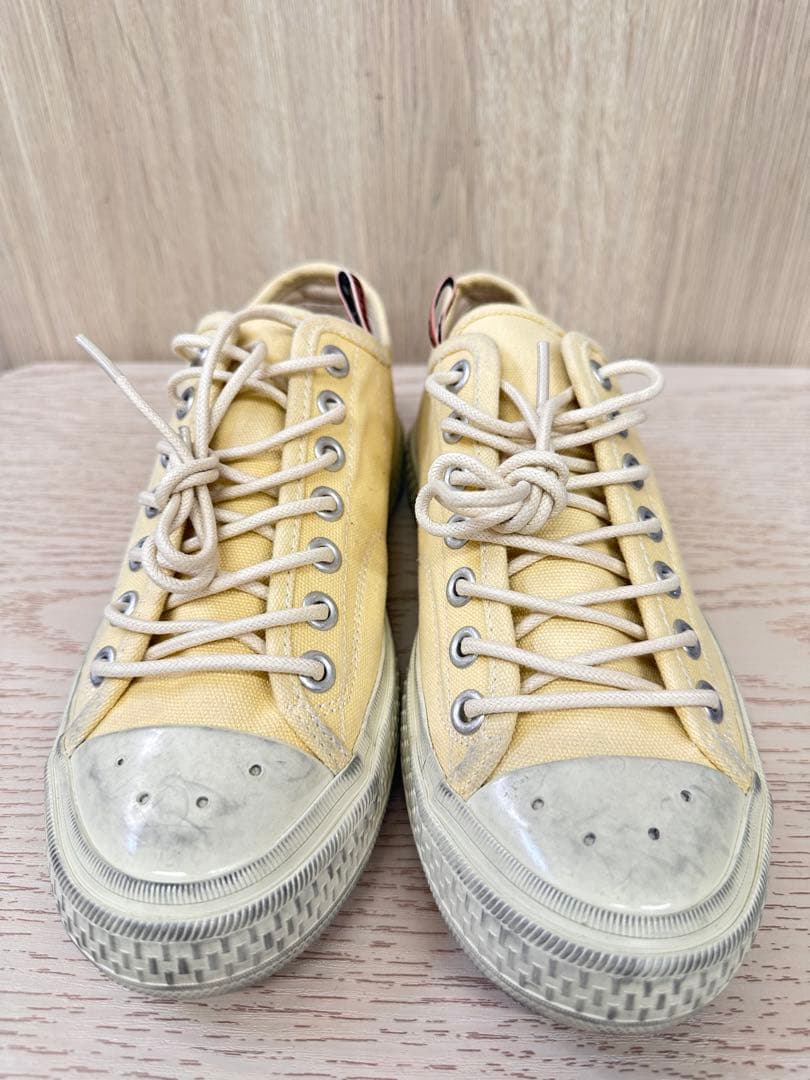 Acne Studios バロウ タンブルド W ペールイエロー/オフホワイト